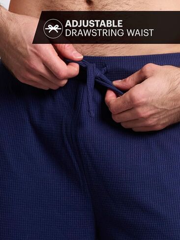 Mad Dog Mens Lounge Shorts - Comfy Lightweight Knit House Shorts with Pockets - Elastic Drawstring Waistband S to 2XL in Saudi Arabia