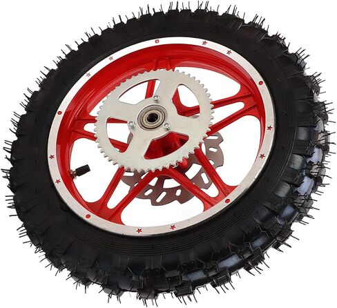 pit bike rim 10 inch pit bike rim wheel 2.5‑10in Rear Wheel Rim Tyre Assembly Nonslip Wearproof for Off Road Motorcycles Dirt Pit Bikes in Saudi Arabia
