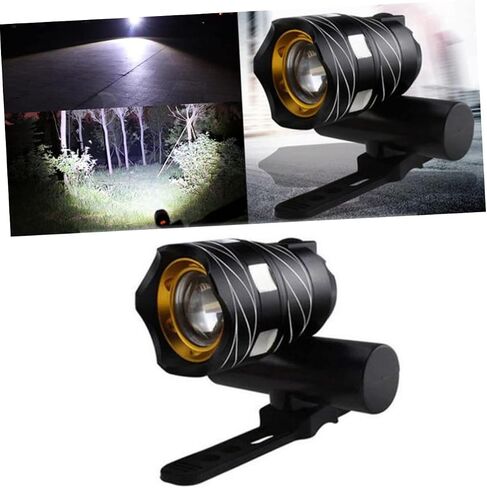 Toddmomy Super Bright Headlamp Running Headlamp Bicycle Lights for Night Riding Bike Headlamp Cycling Head Lights Headlight Flashlight Battery Powered Light for Bicycle Headlights Equipment in Saudi Arabia