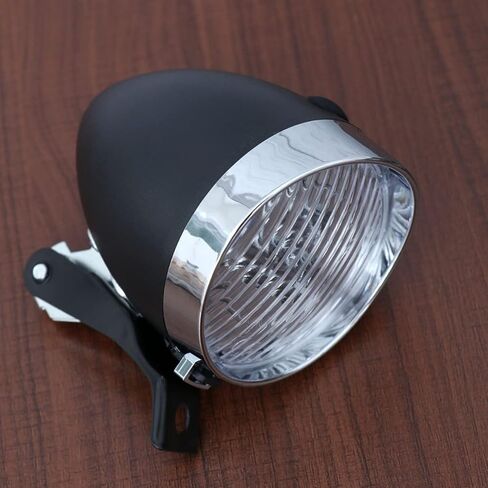 BESPORTBLE مصباح أمامي للدراجة 3 مجموعات من المصابيح الأمامية الآمنة، مصباح أمامي ريترو أسود LED، مصباح يدوي جبلي عتيق، ملحقات الدراجة MTB من ضوء الدراجة الأمامي in Kuwait