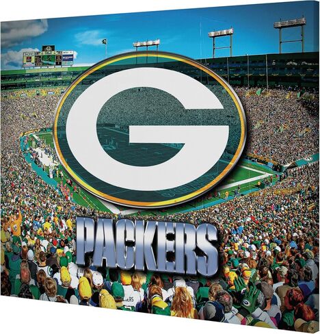 foco NFL Unisex-Adult NFL Team Logo Canvas Wall Sign in Saudi Arabia