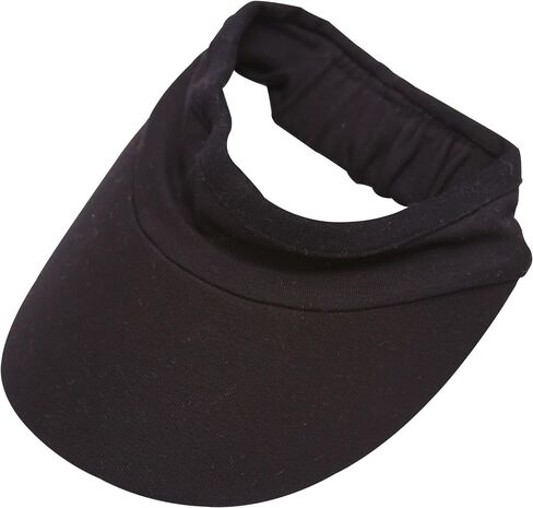 Sports Sun Visors Hat Women Men Elastic Cotton Visor Hats Slip-on UV Protection Adjustable Golf Beach Tennis Cap in Saudi Arabia