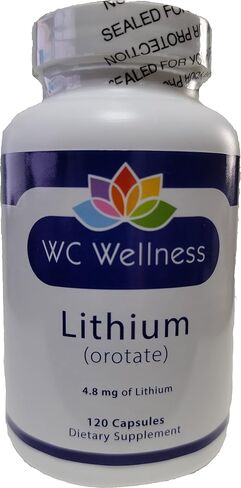 Lithium Orotate 1.0 Count Capsules - Detoxing Mineral Supplement in Saudi Arabia