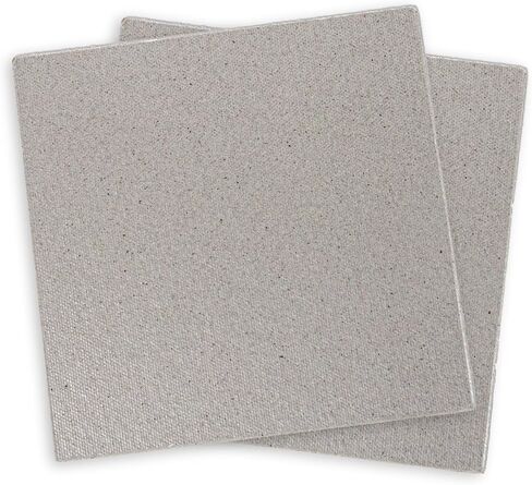2 PCS - Microwave Waveguide Cover - Frigidaire Waveguide Cover Replacement - 5304509435 and 5304464061 - DIY - (4.25 in x 3.9 in) - Mica Sheets for Microwaves in Saudi Arabia