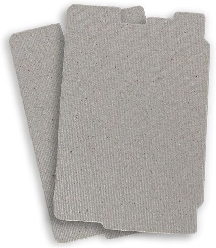 2 PCS - Microwave Waveguide Cover - Frigidaire Waveguide Cover Replacement - 5304509435 and 5304464061 - DIY - (4.25 in x 3.9 in) - Mica Sheets for Microwaves in Saudi Arabia