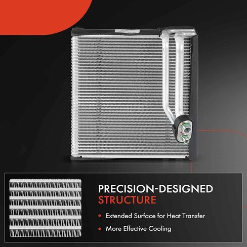 قلب مبخر A-Premium A/C متوافق مع Jeep Wrangler 2007 2008 2009 2010 2011، مع لوحة الضغط in Saudi Arabia