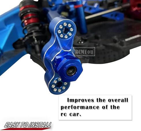 17mm Wheel Hex/Nuts & Wheel Wrench Upgrades Part for 1/7 ARRMA Infraction 6s BLX/Mojave 6s BLX/Limitless 1/8 Typhon 6S BLX,Aluminum Hex Hub Adapters Hops Up,Black in Saudi Arabia