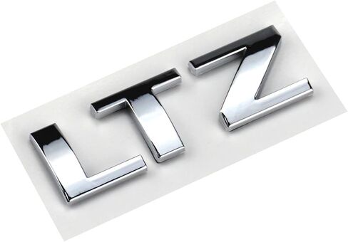 Aimoll Replacement for LTZ Letter Nameplate Emblem, Badge for 2008-2015 (1pc Black) in Saudi Arabia