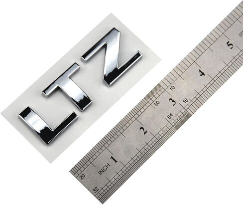 Aimoll Replacement for LTZ Letter Nameplate Emblem, Badge for 2008-2015 (1pc Black) in Saudi Arabia