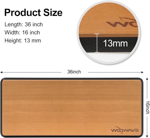 وسادة محطة هيلم EVA مع دعامة لاصقة غير قابلة للانزلاق بساط قائم للقارب 13 مم من الفوم لسطح البحر RV 36 بوصة × 15 بوصة، خشب الساج in Kuwait