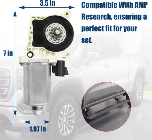 AMP Research Replacement Motor Kit 80-03129-90,Electric Side Step Motor,Step Running Board Motor Replacement for AMP Research in Saudi Arabia