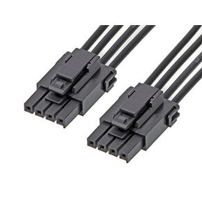 موليكس/والدوم، 217465-1041، موليكس 217465-1041 تجميعات الكابلات المستطيلة Ultra-Fit Sr R-R 4 دوائر 150 مم قرص Sn (32 قطعة/منتجات) in Kuwait