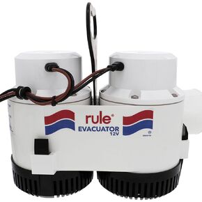 Rule 7700D, High Volume Evacuator Utility Pump, 7700 GPH, 12 Volt in Kuwait