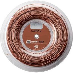 Luxilon Element Rough 130 Tennis String - 200m Reel, Brown in Kuwait