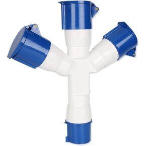 2-way 3-way industrial plug and socket connector Y-type 1 to 3 3/4/5 core 16A/32A(1025) in Kuwait
