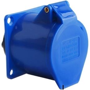 Industrial Plug and Socket Connector Three-Phase Electric 3/4/5 core 16A/32A Waterproof Aviation Male(3 Core 16a Surface Mounted 113) in Saudi Arabia