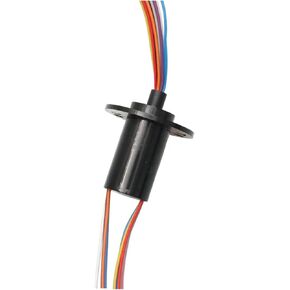 1 piece OD 22mm 5A Current Conductive Slip Ring 12 Wire Wind Power Generation Slip Ring 360° Brush Ring Collection Joint in Kuwait
