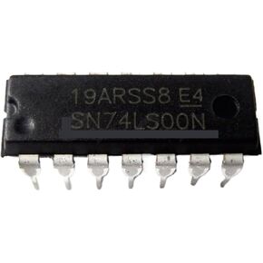 الدوائر المتكاملة رقاقة 10 قطعة/الوحدة 74LS00 74LS02 74LS04 74LS08 74LS07 74LS10 74LS11 74LS14 74LS30 DIP-14(SN74LS00N) in Kuwait