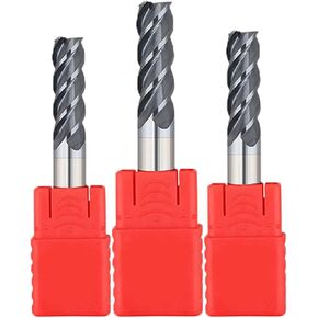 نهاية مطحنة القاطع CNC بت شقة 1 2 4 5 6 8 10 12mm 4 المزامير طحن الفولاذ المقاوم للصدأ كربيد (D8XD8X100) in Kuwait