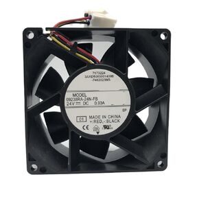 09238RA-24N-FB DC 24V 0.93A 92x92x38mm مروحة تبريد 3 أسلاك in Kuwait