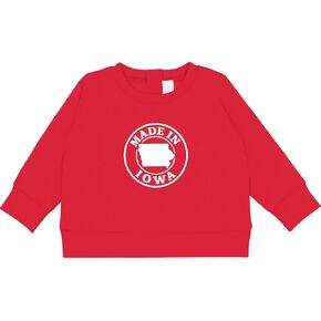 إنكتاستيك صنع في ولاية أيوا - سويت شيرت أبيض للأطفال in Kuwait