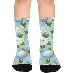 جوارب باستيل بيضة للمشي لمسافات طويلة - جوارب شتوية حرارية سميكة دافئة للأطفال الصغار للأولاد والبنات للمدرسة، والارتداء اليومي والأنشطة الخارجية in Kuwait