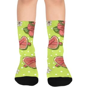 جوارب للمشي لمسافات طويلة على شكل قلب - جوارب شتوية حرارية سميكة دافئة للأطفال الصغار للأولاد والبنات للمدرسة، والارتداء اليومي والأنشطة الخارجية in Kuwait