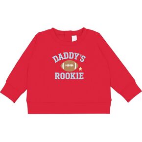 سويت شيرت الأطفال الرضع من Inktastic Daddy's Rookie Football Baby in Kuwait