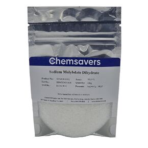 موليبدات الصوديوم ثنائي الهيدرات، 99.5+%، 100 جرام in Kuwait