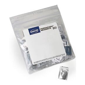 Hach FerroVer® Iron Reagent Powder Pillows, 10 mL, Pack of 1000, Range from 0.02 to 3.00 mg/L, for Total Iron Test, USEPA Approved Method Ferrover 8008, Permachem, Water Analysis, 2105728 in Kuwait