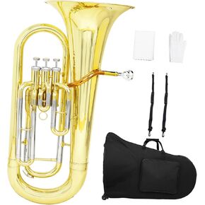 Beginner Tuba Three Key Euphonium in Bb A Beginner and Professional Playing Instrument in Kuwait