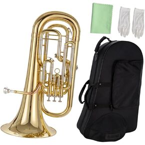 Beginner Tuba Euphonium with Phosphor Bronze Tone Tube Musical Instrument in Kuwait