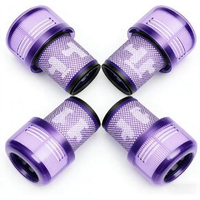 4-PACK Filter Replacements for Dyson V12 Detect Slim Cordless Vacuum and V12 Slim Vacuums - Comparable to Part 971517-01 (Excludes SV12 & V15 Vacuum Models) in Kuwait