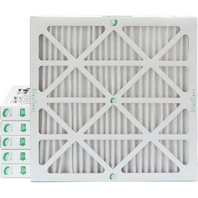 Glasfloss 16x20x1 MERV 10 (FPR 5-6) Pleated Air Filters. Box of 6. Actual Size: 15-1/2 x 19-1/2 x 7/8 in Kuwait