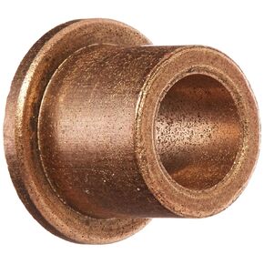 Bunting Bearings EXEF040606 Extra Lubricant with PTFE Flange Bearing, Powdered Metal, SAE 841, 1/4" Bore x 3/8" OD x 3/8" Length 1/2" Flange OD x 1/16" Flange Thickness (Pack of 3) in Kuwait