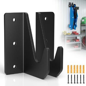 حامل جاك مثبت على الحائط، خطاف حامل للأرضية عالي التحمل، منظم رف تخزين من الفولاذ المقاوم للصدأ لجاك الأرضية الهيدروليكية ومقطورات السيارات، أقصى حمولة 660 رطل، يناسب مقابس 2-3 طن in Kuwait