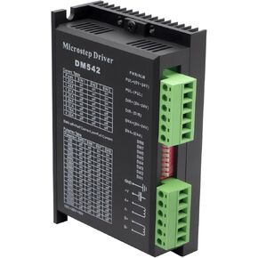 MAKERELE DM542 CNC محرك السائر الرقمي، 1.0-4.2A 20-50V DC 2-Phase 128 تقسيم دقيق للخطوات الصغيرة، وحدة تحكم CNC لمحرك Nema 17 و23 المتدرج in Kuwait