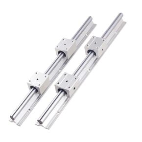 مجموعة R20 للأدلة الخطية مقاس 200-500 مم، مع 4 كتل محمل R20UU. (500 مم) in Kuwait