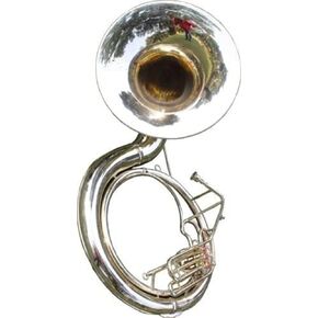 Nautical Mart Sousaphone | Full Brass | BB Key | Includes Mouthpiece & Case | Affordable & Fun for Beginners | Gold, Yellow Finishes Musical Instrument in Saudi Arabia