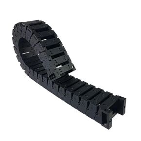 25x77 25 * 77 1m Transmission Chains Plastic Towline Nylon Cable Drag Chain 25 mm Wire Carrier(100mm) in Kuwait