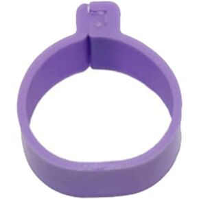 Chicken Leg Rings Pigeon Foot Ring, 1000Pcs Inner Diameter 1.6 cm Chicken Foot Ring Pigeon Quail Ring(Blue) in Kuwait