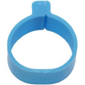 Chicken Leg Rings Pigeon Foot Ring, 1000Pcs Inner Diameter 1.6 cm Chicken Foot Ring Pigeon Quail Ring(Blue) in Saudi Arabia
