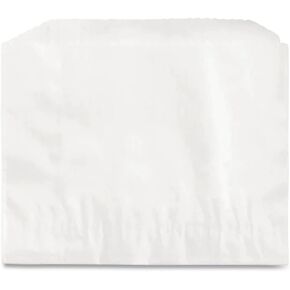 Bagcraft French Fry Bags, 4.5" X 3.5", White, 2,000/carton in Kuwait