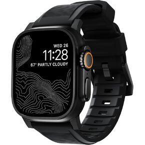 NOMAD Rugged Band for Apple Watch - 45/49mm Atlantic Blue, Rugged in Saudi Arabia