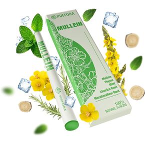 Mullein Herbal Diffuser with Marshmallow Root, Licorice Root, Thyme & Mint – Upgraded Plant-Based Formula for Clean, Refreshing Breaths & Natural Oral Aroma Support in Kuwait