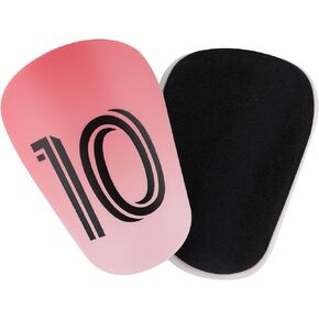 2Pcs Mini Soccer Shin Guards 3.2x2.2 inch Extra Small Football Shin Pads,Protective Equipment Shin Pads Lightweight and Comfortable for Boys Girls Men and Women(NO.10 Number) in Kuwait