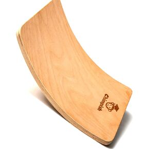 Toddler Balance Board - Wooden Wobble Board Toddler, Kids Wobble Board, Baby Balance Board (Small (17")) in Saudi Arabia