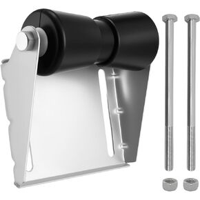 دعامة دوارة لمقطورة القارب مقاس 12 بوصة، فولاذ مجلفن سميك، بكرة مطاطية عالية المرونة للنقل السلس وحماية العارضة in Kuwait