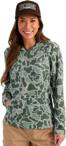 HUK Women's Coldfront+ Pullover Hoodie, Warm and Water-resistant, Performance Fishing Outerwear in Saudi Arabia