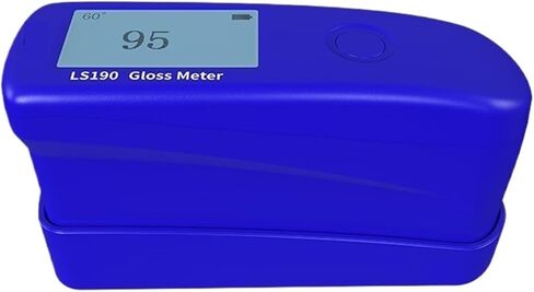 قياس لامع، مقياس لمعان السيارة Glossmetre LS190 60 درجة تصميم زاوية عالمي سهل التشغيل عالي الدقة قابل لإعادة الشحن، لقياس الحجر والطلاء والحبر والرخام in Kuwait